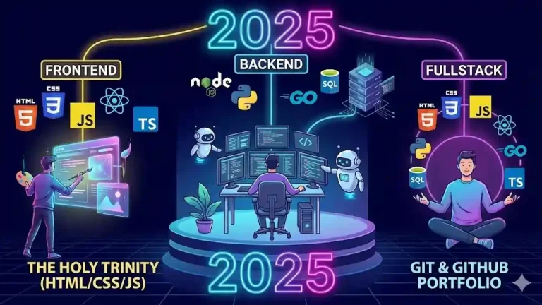 Roadmap Web Developer 2025: Panduan Belajar Coding Lengkap